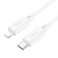USB-TYPE C CABLE  ΣΕ LIGHTNING X88 PD27W WHITE 2m